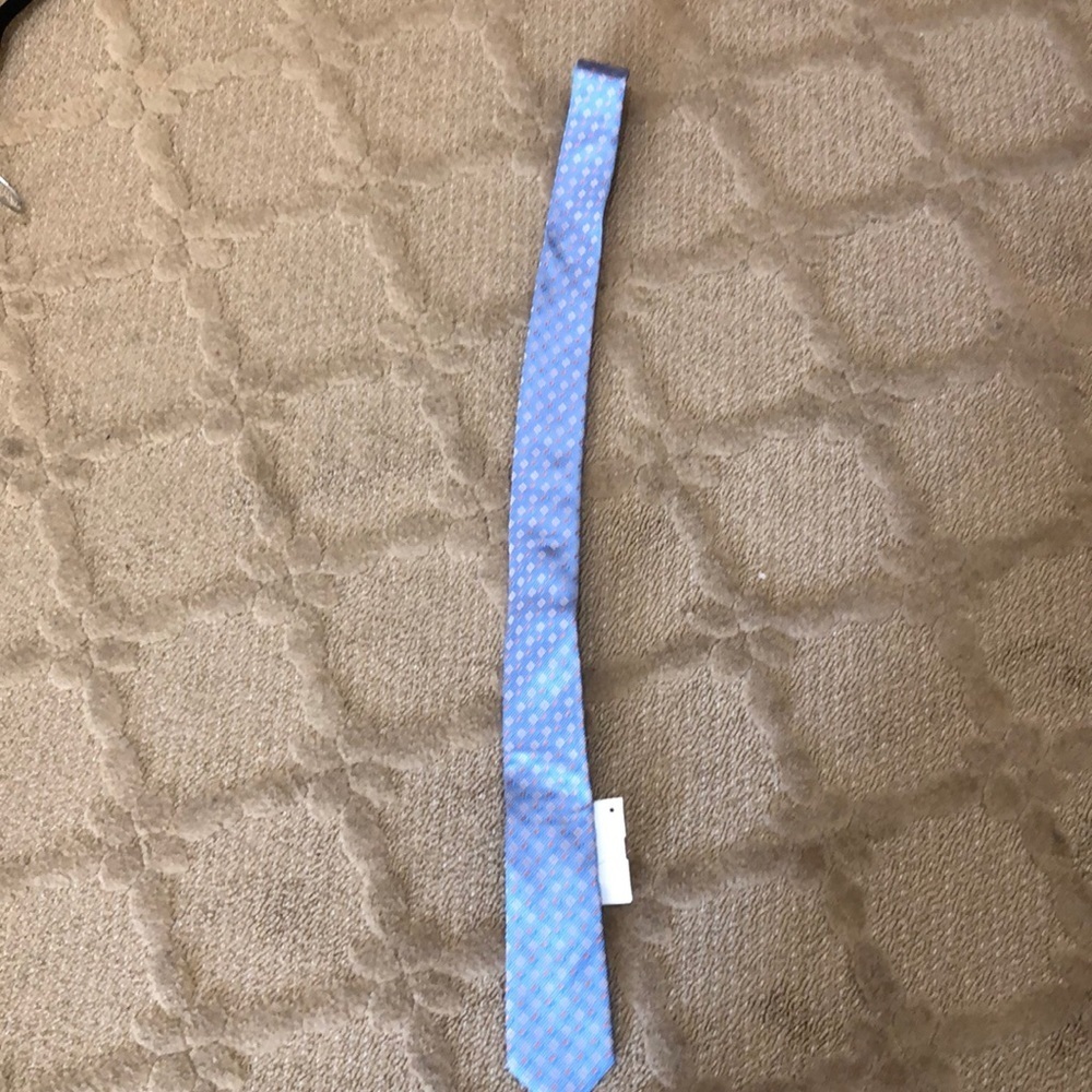 Danielli Milano blue silk tie NWT